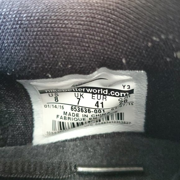 Nike Zoom Run The One Mens Basketball Shoes Black - Picture 6 of 6